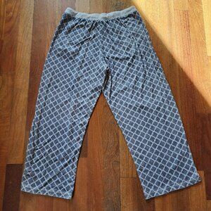 Nautica Diamond Print Super Soft Pajama Pants Size Large